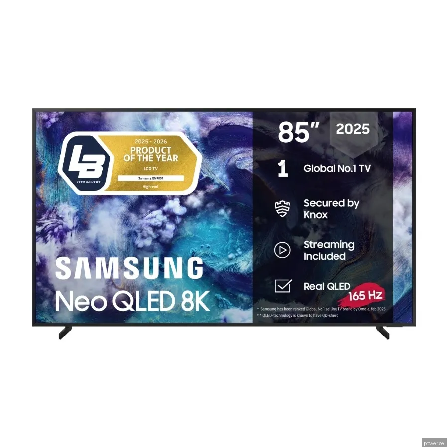 Samsung 85" QN900F Neo QLED 8K MiniLED Smart TV (2025)